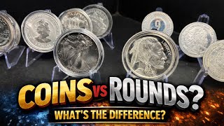 Silver Coins vs Silver Rounds – What’s the REAL Difference?