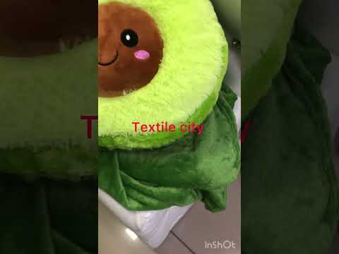 Плед іграшка подушка Авокадо мехове - фото 2 - id-p766889312