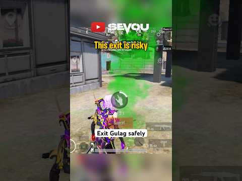 Sevou Trick 32 - Exit Gulag safely 🔥 #sevou #levinho #pubgm #bgmi #pubgmobile