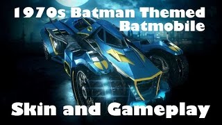 Batman: Arkham Knight - 1970s Batman Themed Batmobile Skin and Gameplay
