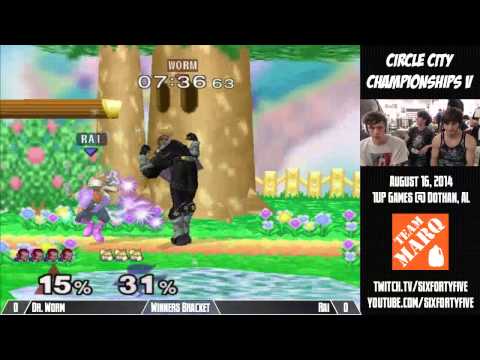 CCC5 - SSBM - WB - Dr. Worm vs Rai