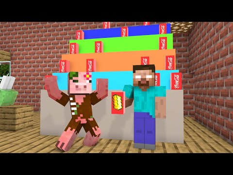 Can Knockdown - Funny Minecraft Animation