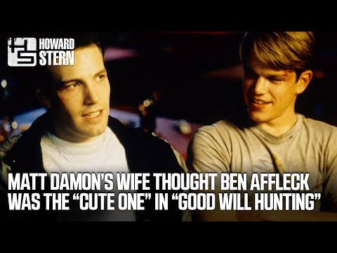 Matt Damon’s Wife Thought Ben Affleck Was the “Cute One” in “Good Will Hunting”