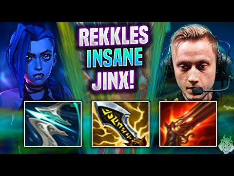 REKKLES IS INSANE WITH JINX! - KC Rekkles Plays Jinx ADC vs Zeri! | Season 2022