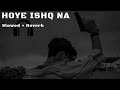 Hoye Ishq Na - Slowed + Reverb| Tadap | Ahan S, Tara S | Pritam, B Praak, Akashdeep, Dino James