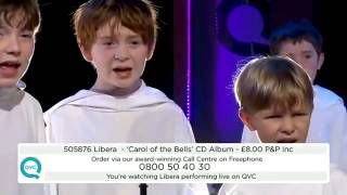 LIBERA -&#39;Carol of the Bells&#39; live on QVC UK-2014
