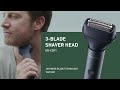Panasonic | Barzda, plaukų kirpimo galvutė | ER-CTN1-A301 MultiShape | Ilgio žingsnių skaičius 39 | Juodas