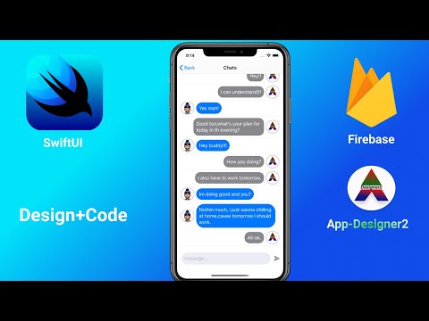 SwiftUI Chat App with Firebase (real time Messages )