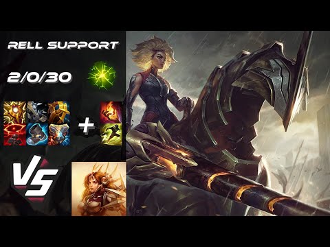 SUPPORT Rell vs Leona - EU Challenger Patch 25.S1.7