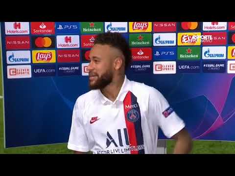 "Pensaram que iriam deixar o pai offline, mas o pai tá online" - Entrevista de Neymar após Jogo