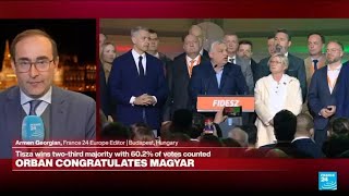 Hungary's Orban loses power after 16 years as Magyar wins election