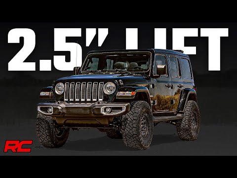 2022 Jeep JLU 2.5" Lift Kit Overview