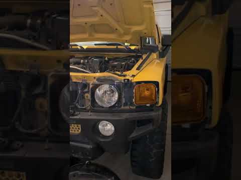 2005-2010 Hummer H3 AC Condenser DIY