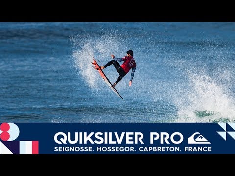 Medina vs. Rodrigues vs. Wright - Round Four, Heat 3 - Quiksilver Pro France 2018