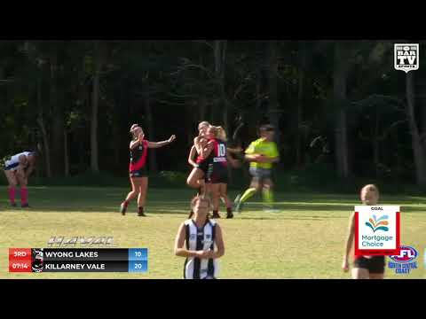 2019 HCC BDAFL Women's Round 6 Highlights - Wyong Lake Magpies v Killarney Vale Bombers
