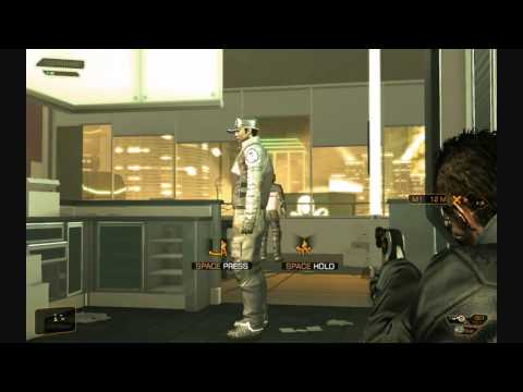 Deus Ex: Human Revolution Ghost/Pacifist Playthrough - Hunting The Hacker
