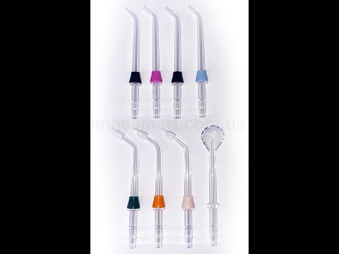 Комплект насадок для ирригаторов: Oral Irrigator AOW03 Pro, Waterpulse V580 - фото 1 - id-p1861452532