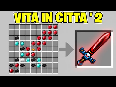 HO CREATO LA SPADA OP DI KENDAL NELLA VITA IN CITTÀ 2! - MINECRAFT Ep.72