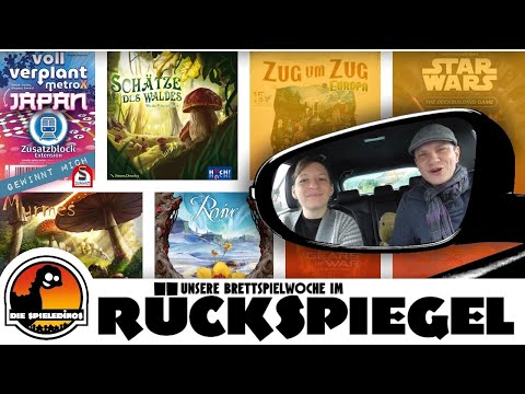 Unsere Brettspielwoche im Rückspiegel #44 Revive / Schätze des Waldes / Myrmes / Giveaway uvm.