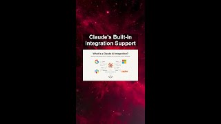 Claude's Built-in Integration Support #ai #artificialintelligence #machinelearning #aiagent Claudes