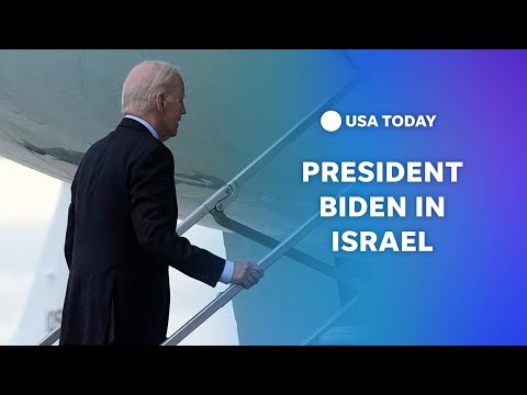 Watch live Biden in makes wartime visit to Israel