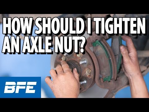 Should I Tighten An Axle Nut With An Impact? | Tech Minute
