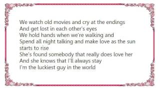 Vince Gill - The Luckiest Guy in the World Lyrics