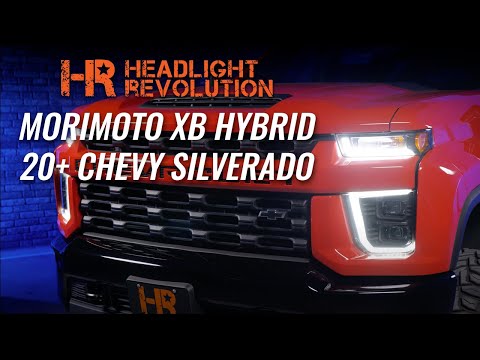 Headlight Upgrade | 2020+ Chevy Silverado Morimoto XB HYBRID Headlights | Review and Install