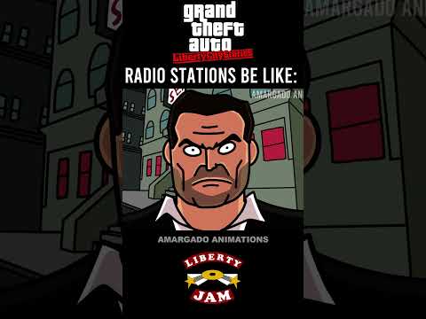 GTA LIBERTY CITY STORIES RADIO STATIONS BE LIKE: #gtalibertycitystories #gta #grandtheftauto