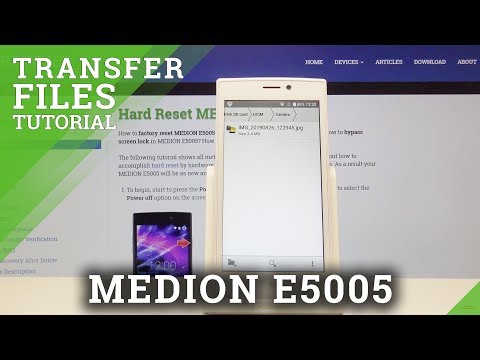 How to Transfer Photos in MEDION E5005 - Move Media