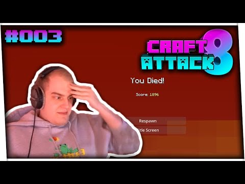 DER BAU DES SUPER SMELTERS STARTET ⛏️🧔 + ERSTER TOD!! 😱☠️ | CRAFT ATTACK 8 #003 | NebelNiek