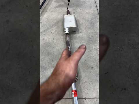The little s10 gets a performance exhaust 😍 #4cylinder #s10 #s10plus #minitruck #exhaust #custom