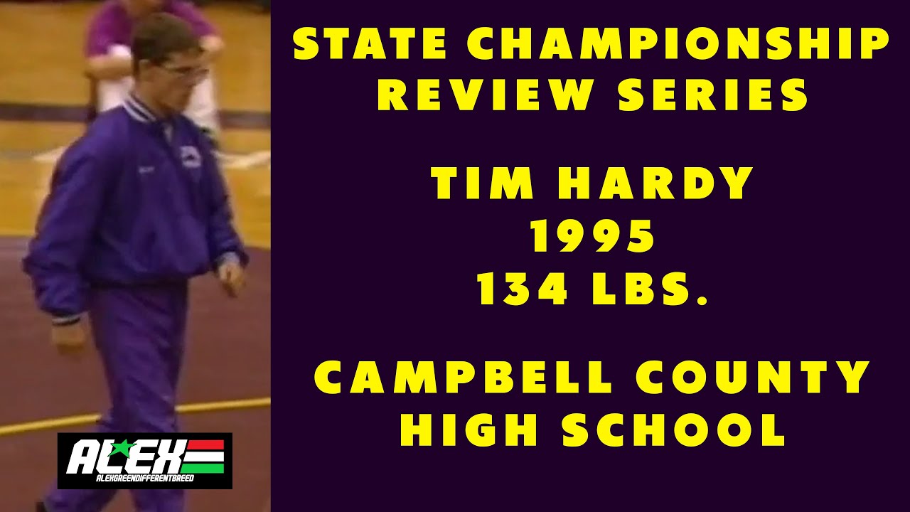 State Wrestling Championship match review w/ Tim Hardy (Campbell County; 1995 134 lbs.)