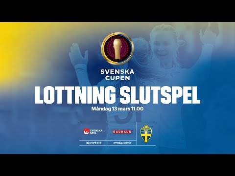 LIVE: Lottning av semifinaler i Svenska Cupen Dam!