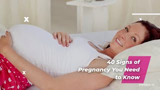 40 Signs of Pregnancy You Need to Know #pregnancy