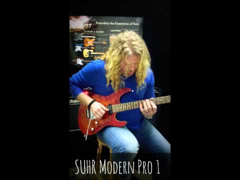 Mark Dunn demos The Suhr Modern Pro 1 HH Electric Guitar
