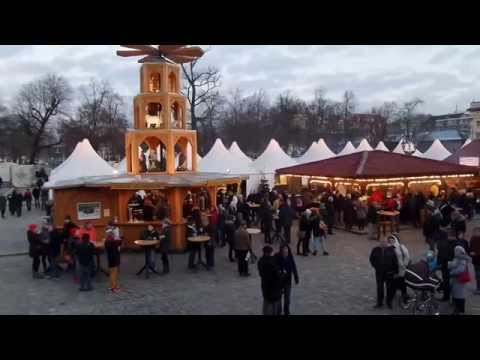 Weihnachtsmarkt Charlottenburger Schloß Berlin Spandauer Damm 28.12.2014 Teil 1