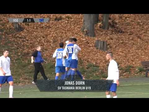 Wahnsinns Solo-Treffer von Jonas Dorn (SV Tasmania Berlin, U19 A-Junioren) | SPREEKICK.TV
