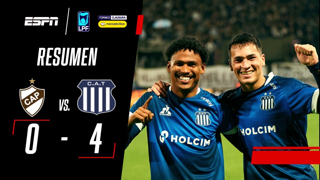 RICK CLAVE CON DOS GOLES PARA SUPERAR AL CALAMAR | Platense 0-4 Talleres Córdoba | RESUMEN