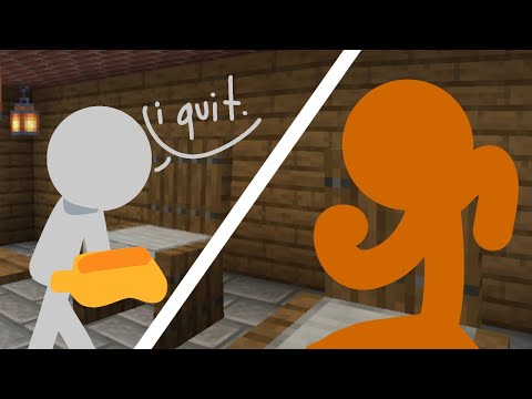 King (orange) gets lunch for his adopted child