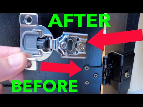 How to install European hinge easy to install