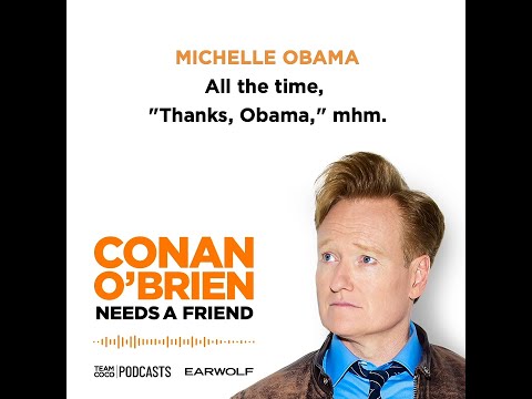 ミシェル・オバマが夫に "オバマに感謝 "と発言 - "コナン・オブライエンは友人を必要としている" (Michelle Obama Says "Thanks Obama" To Her Husband - "Conan O'Brien Needs A Friend")