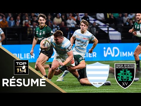 TOP 14 : Résumé partie complète Racing 92 vs Montauban: J13 - Saison 2025/26