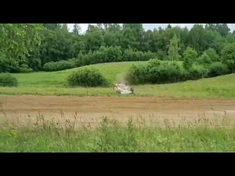 Minirally Rauna 2020 SS2 Opel Astra OPC #71 Crash