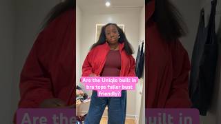 Are the Uniqlo built in bra tops fuller bust friendly? I tried an XL in the cropped style #midsize