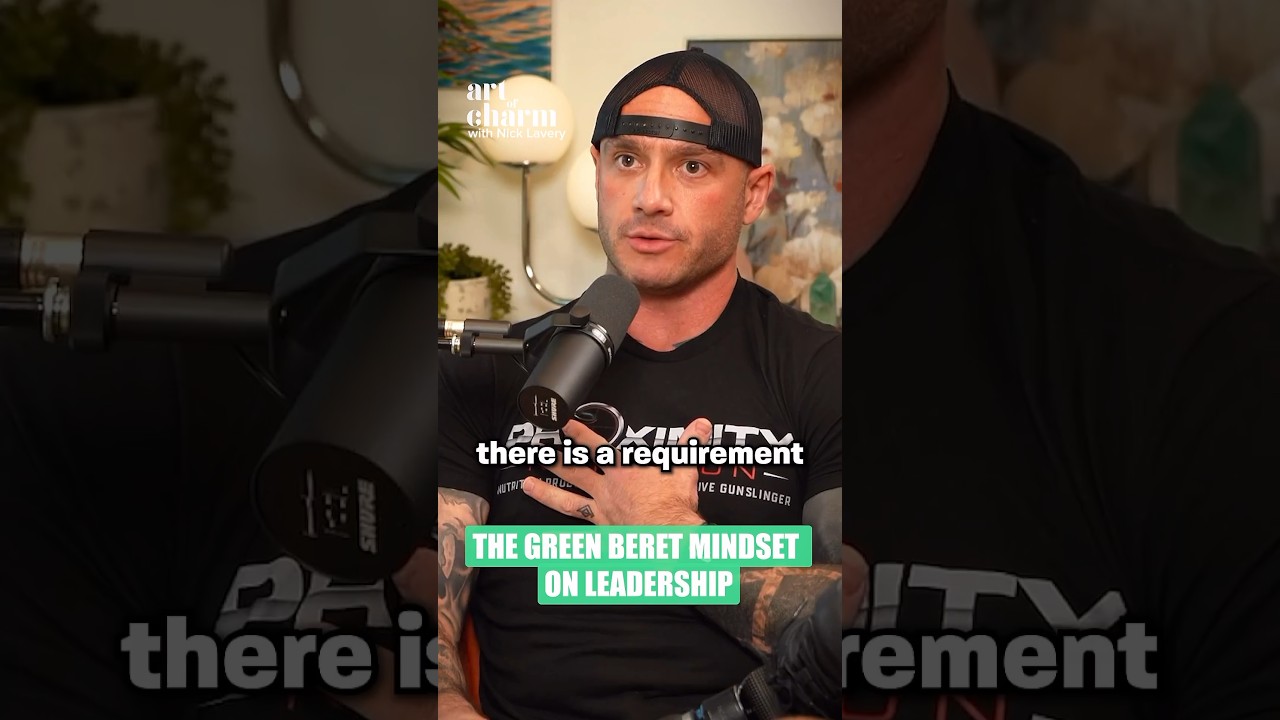 LEAD like a Green Beret.