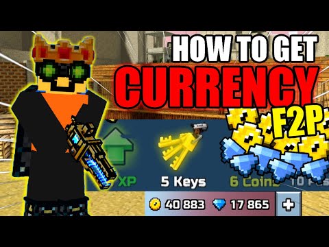 The EASIEST ways to Get CURRENCY F2P in Pixel Gun 3D