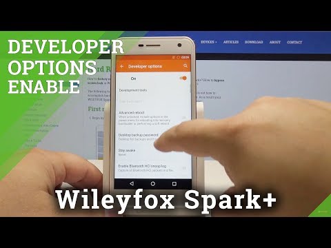 How to Unlock Developer Options in WILEYFOX Spark+ - Enable USB Debugging