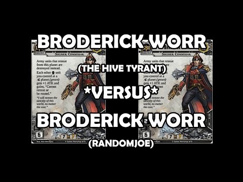 Broderick Worr versus Broderick Worr - Warhammer 40,000: Conquest