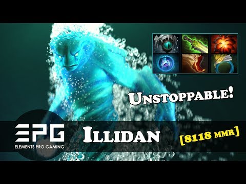 Illidan - Morphling [8118 MMR] | Unstoppable | Dota 2 | Patch  7.06d